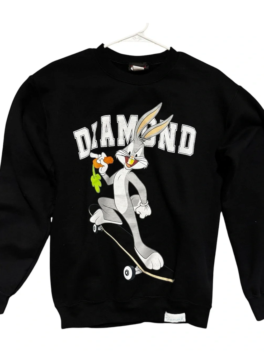 Adult Small DIAMOND Supply Co. Black Crewneck Sweater